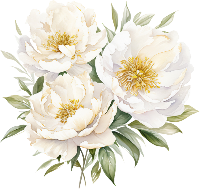 Peony Flower Bouquet